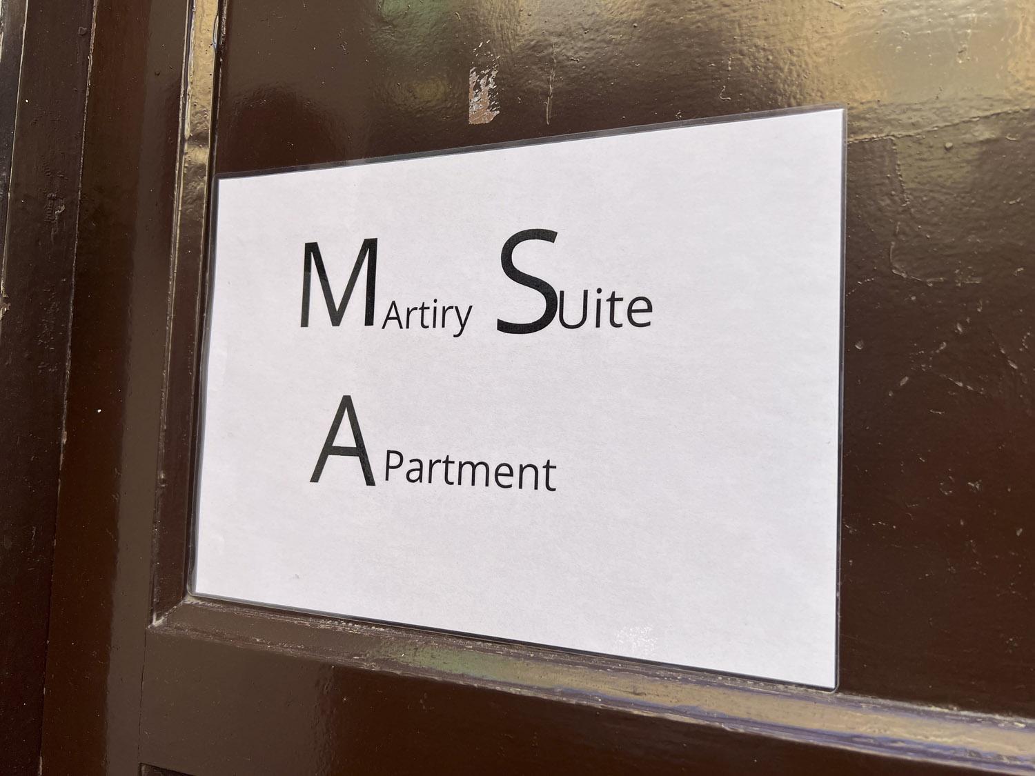 Martiry Suite Apartment CTA Exterior foto